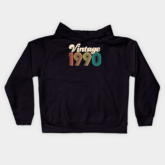 30th birthday gifts 1990 gift 30 years old Kids Hoodie by Cheesybee